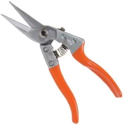 Leonard Straight Blade Pruning Shears, 8.625-inch Length