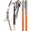 Corona Professional Pole Pruner And Saw Kit With Orange Fiberglass Poles; 1.75-inch Capaci