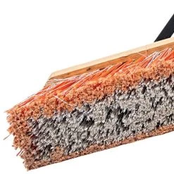 Leonard Fine-Bristle Push Broom, 24-Inch Wide Block -Garden Outdoor Tools 1824 3