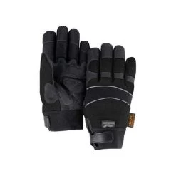 Majestic Black Waterproof Gloves - Size Large