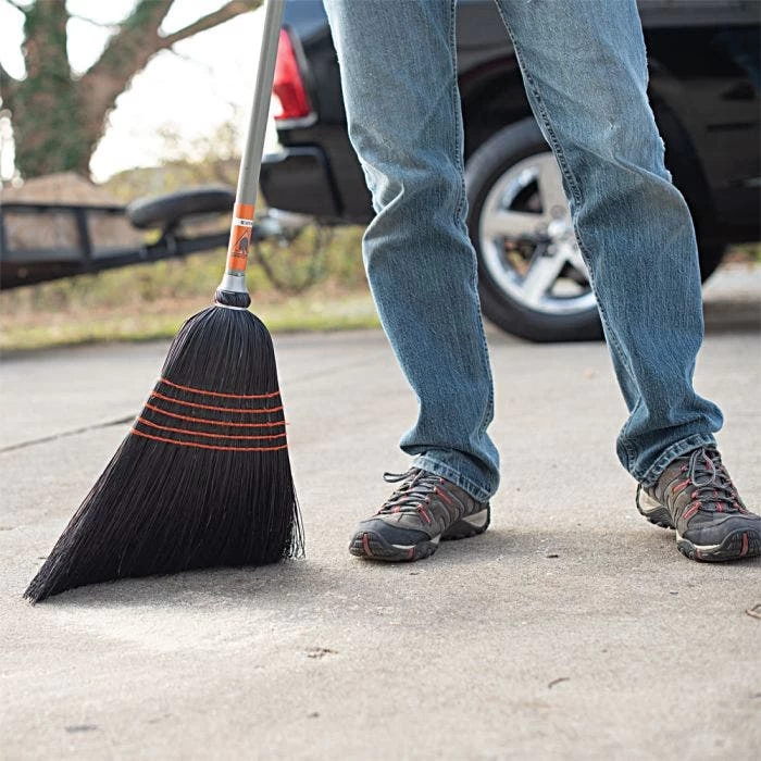 Leonard Lightweight Corn Broom 6 Leonard Lightweight Corn Broom - Image 6