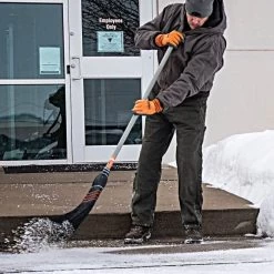 Leonard Heavyweight Corn Broom -Garden Outdoor Tools 36cb live snow