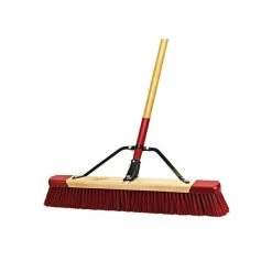 Harper Medium Stiff Bristle Broom Plastic Fibers 24in Wide