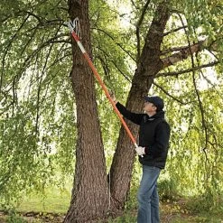 Leonard Pole Pruner Kit With Orange Fiberglass Poles, Saw Not Included -Garden Outdoor Tools 750afns 2 1