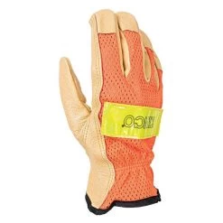 High-Visibility Orange Gloves, Large -Garden Outdoor Tools 99 l2am top 1
