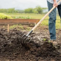 Leonard 5-Tine Forged Refuse Hook & Cultivator -Garden Outdoor Tools ac5 3