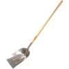 Leonard Heavy-Gauge Aluminum Scoop Shovel With 48-Inch Straight Handle