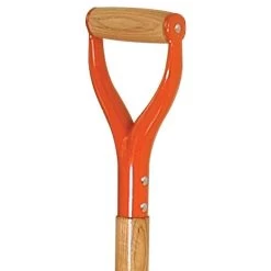 Leonard Steel Scoop Shovel With Size 10 Blade And D-Grip Handle -Garden Outdoor Tools ams10 2 1 1