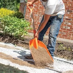 Leonard ABS Scoop Shovel With D Grip Handle -Garden Outdoor Tools aps12 6