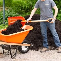 Leonard ABS Scoop Shovel With D Grip Handle -Garden Outdoor Tools aps12 7