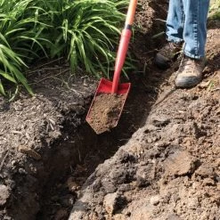 Leonard Trenching Shovel With 5-Inch Wide Blade -Garden Outdoor Tools ats5 7