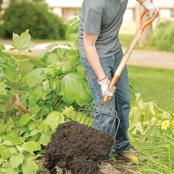 Leonard 10-Tine Ensilage Fork With Poly D-Grip -Garden Outdoor Tools awf10 3