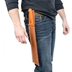 Leather Sheath For 4042T Knife -Garden Outdoor Tools ca12 5