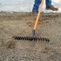 Leonard Straight Rake With Forged Steel Head And Composite Handle -Garden Outdoor Tools cs16 4 1