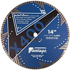 14" Diamond Vantage Vortex Diamond Blade