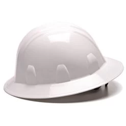 Full Brim Hard Hat, White