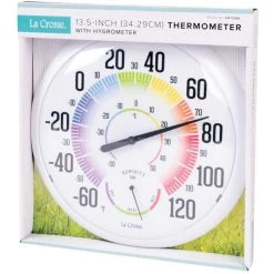 Two-in-One Temperature And Humidity Gauge -Garden Outdoor Tools g5008 3 1
