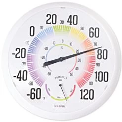Two-in-One Temperature And Humidity Gauge