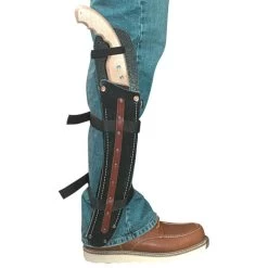 Saw Sheath Leg Strap Mount Rubberized Fits Up To 15in Curved Saw Blades