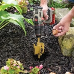 The MAXBIT 4-inch Garden Hole Digging Drill Bit 13 The MAXBIT 4-inch Garden Hole Digging Drill Bit -Garden Outdoor Tools mb4 y 6