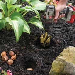 The MAXBIT 4-inch Garden Hole Digging Drill Bit 14 The MAXBIT 4-inch Garden Hole Digging Drill Bit -Garden Outdoor Tools mb4 y 7