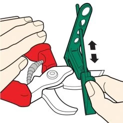 Multi-Sharp Guided Pruner & Lopper Sharpener 9 Multi-Sharp Guided Pruner & Lopper Sharpener -Garden Outdoor Tools ms1601 3