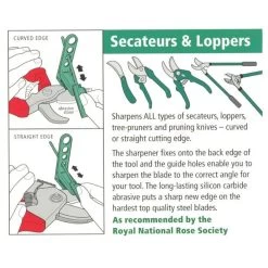 Multi-Sharp Guided Pruner & Lopper Sharpener 11 Multi-Sharp Guided Pruner & Lopper Sharpener -Garden Outdoor Tools ms1601 5