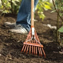 Leonard Narrow Shrub Rake, 54in Handle -Garden Outdoor Tools msr 208 2