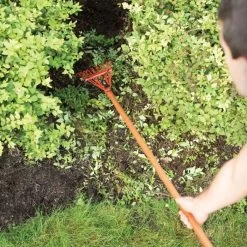 Leonard Narrow Shrub Rake, 54in Handle -Garden Outdoor Tools msr 208 4