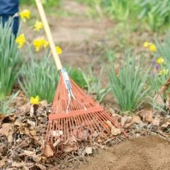 Leonard Spring Rake 18 Tine Head With American Ash Handle -Garden Outdoor Tools msr 218u 3