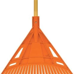 Leonard Poly Lawn Rake With American Ash Handle, 24-Inch Head -Garden Outdoor Tools pr24u 3 2