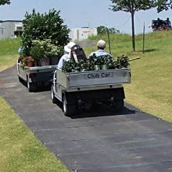 VersaMAT, Black, 3 Feet By 8 Feet, Double-Sided Tread -Garden Outdoor Tools vm38 3