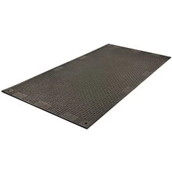 VersaMAT;, Black, 3 Feet By 8 Feet, Single-Sided Tread